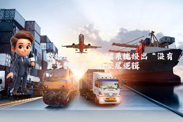 数据边界：当仓储系统报出“没有更多数据了”的深层逻辑