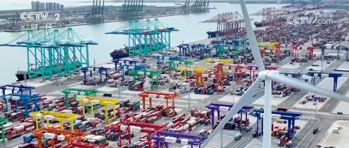 国庆看港口 | 在“家门口”连通世界！智慧码头硬核作业、精密运转 来货应接不暇